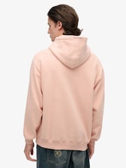 Superdry Pink Blank Oversized Hoodie - Image 7 of 7