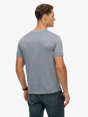 Superdry Blue Classic Essential Pocket T-Shirt - Image 2 of 7