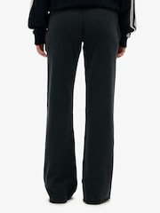 Superdry Black Athletic Embroidered Flare Joggers - Image 2 of 7