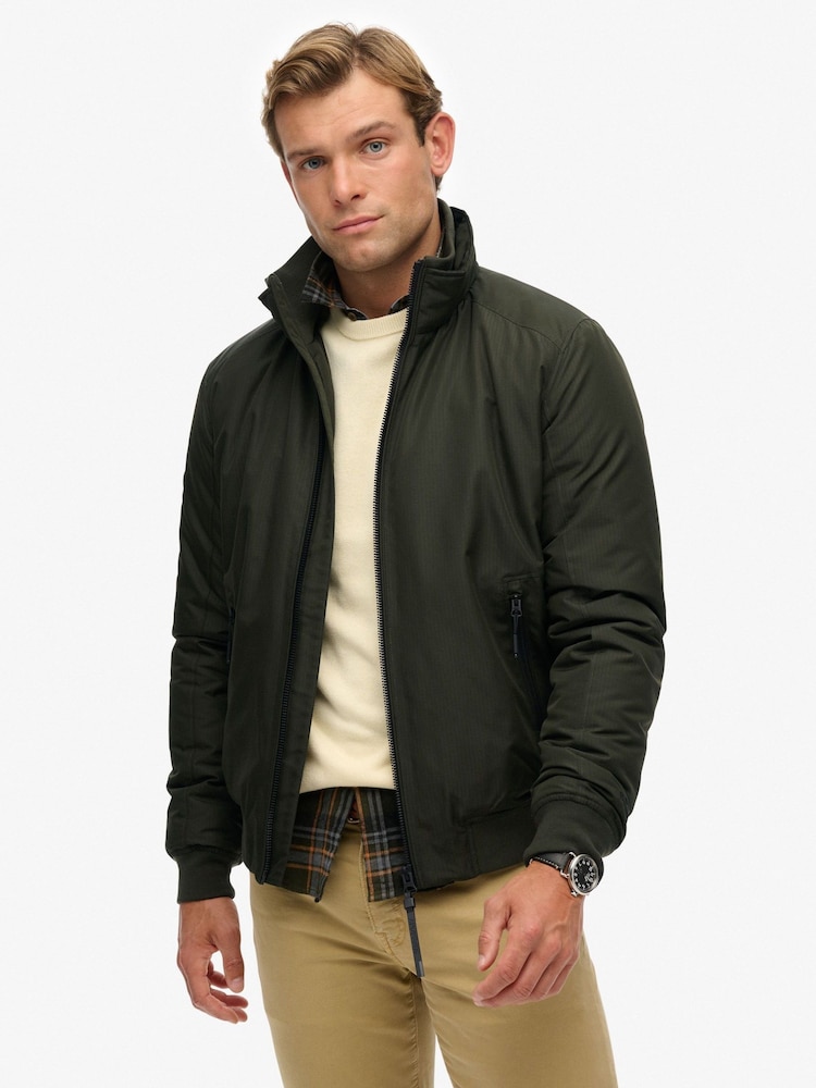 Superdry Green City Harrington Jacket - Image 2 of 7