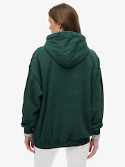 Superdry Green Tokyo Narrative Oversized Hoodie - Image 3 of 7
