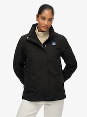 Superdry Black Non Hooded Shell Jacket - Image 3 of 7