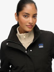 Superdry Black Non Hooded Shell Jacket - Image 6 of 7