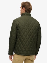 Superdry Green Quilted Estate Country Jacket - Image 2 of 6