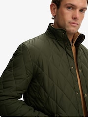 Superdry Green Quilted Estate Country Jacket - Image 5 of 6