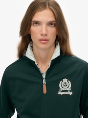 Superdry Green Country Club Track Top - Image 4 of 6