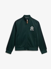 Superdry Green Country Club Track Top - Image 5 of 6