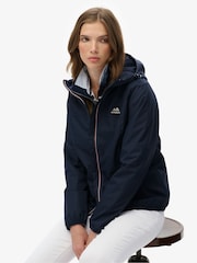 Superdry Blue Essential Tri Windbreaker Jacket - Image 4 of 6