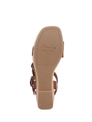 Blowfish Malibu Ali Wedge Tan Strappy Brown Sandals - Image 5 of 7