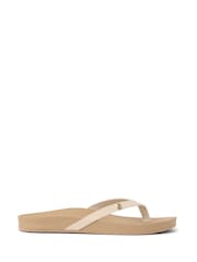 Reef Cream Vista Ivy Flip Flops - Image 1 of 5