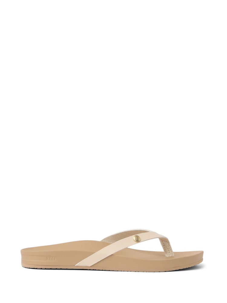 Reef Cream Vista Ivy Flip Flops - Image 1 of 5