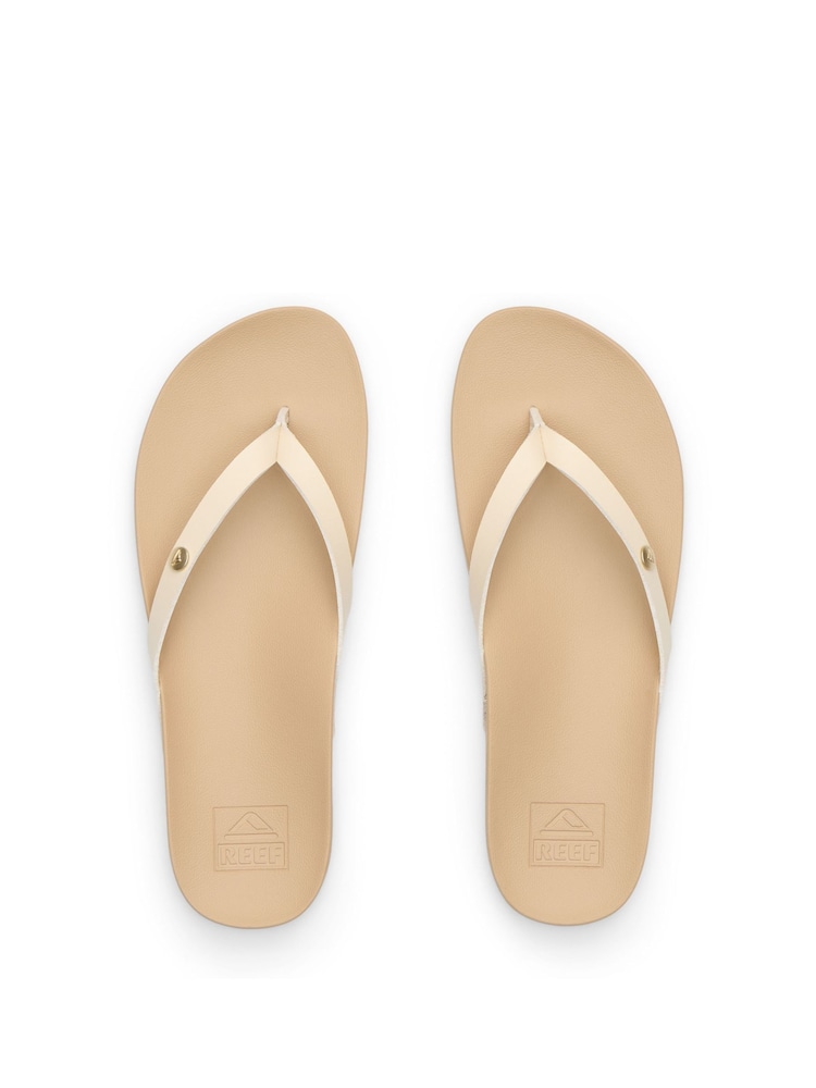 Reef Cream Vista Ivy Flip Flops - Image 2 of 5