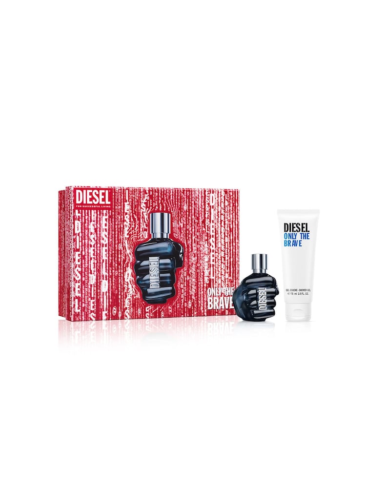 Diesel Only The Brave Eau de Parfum 50ml Gift Set - Image 1 of 5 Diesel Only The Brave Eau de Parfum 50ml Gift Set - Image 1 of 5