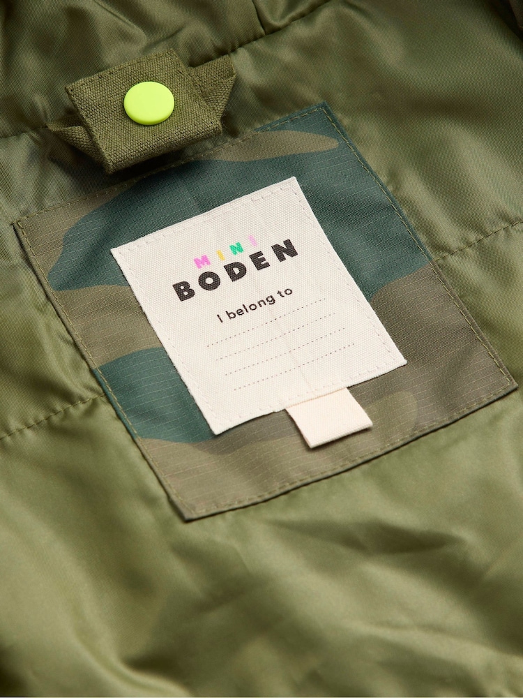 Boden Green 4-in-1 Waterproof Coat - Image 5 of 5 Boden Green 4-in-1 Waterproof Coat - Image 5 of 5