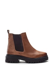 Moda in Pelle Odasia Soft Square Elasticated Chelsea Boots - Image 1 of 4