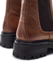 Moda in Pelle Odasia Soft Square Elasticated Chelsea Boots - Image 3 of 4