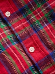 Boden Red Cosy Cotton Check Shirt - Image 3 of 3
