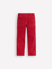 Boden Red Classic Cord Trousers - Image 2 of 3