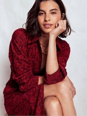 Vermelho - Vestido midi de cordão Boden Clara - Imagem 4 de 5