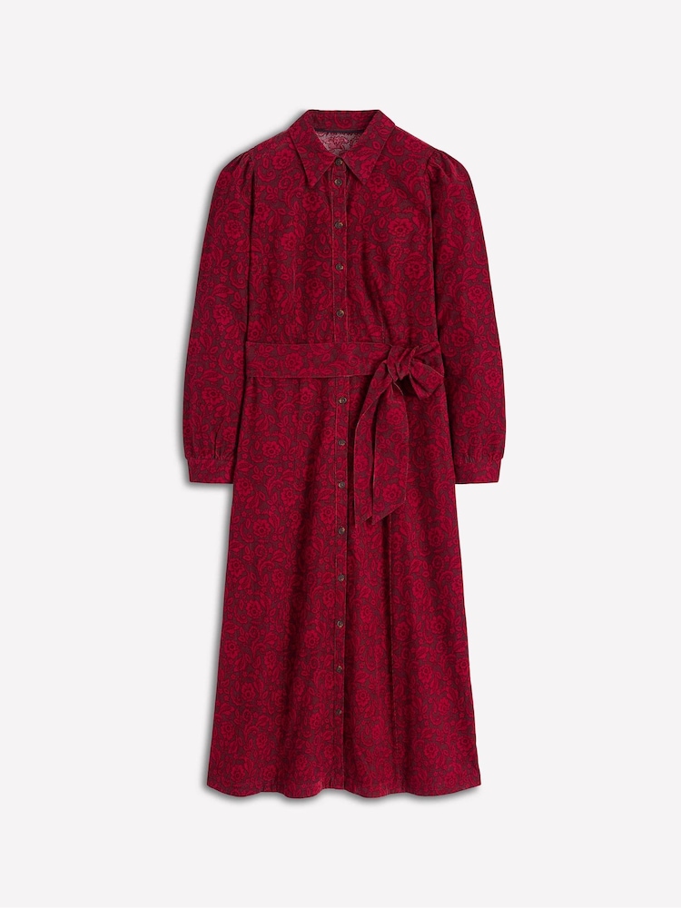 Vermelho - Vestido midi de cordão Boden Clara - Imagem 5 de 5