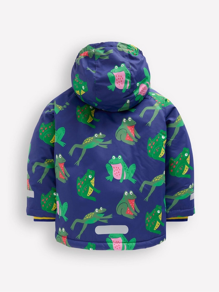 Boden Blue Borg Lined Anorak - Image 2 of 5 Boden Blue Borg Lined Anorak - Image 2 of 5
