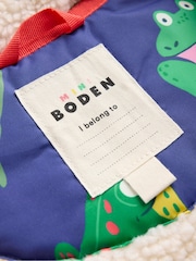 Boden Blue Borg Lined Anorak - Image 4 of 5