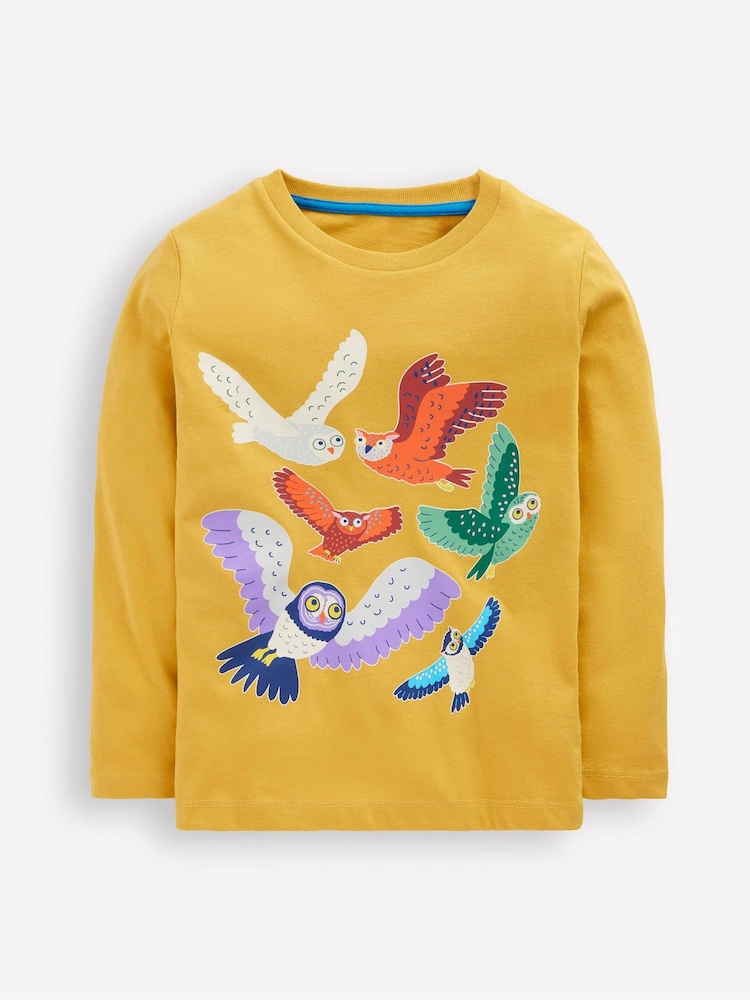 Boden Yellow Long Sleeve Glow T-Shirt - Image 1 of 3