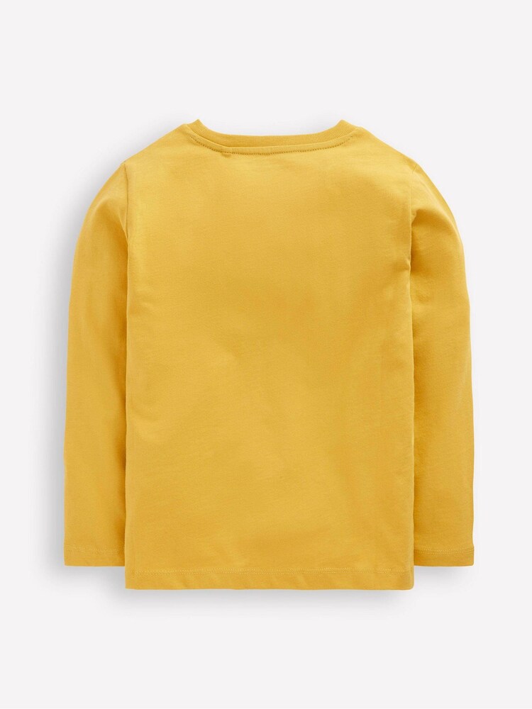 Boden Yellow Long Sleeve Glow T-Shirt - Image 3 of 3 Boden Yellow Long Sleeve Glow T-Shirt - Image 3 of 3