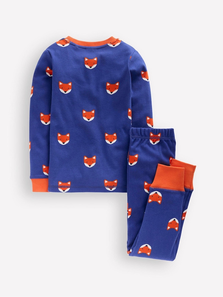 Boden Blue Snug Long John Pyjamas - Image 2 of 3