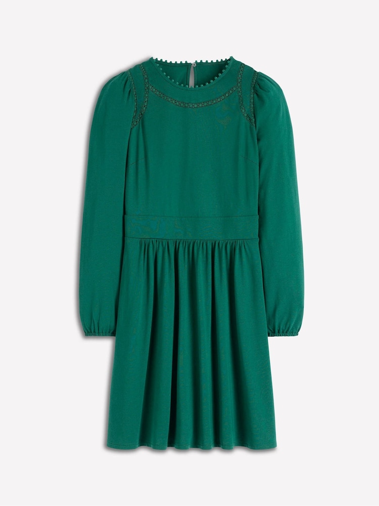 Boden Green Mila Short Jersey Dress - Image 5 of 5