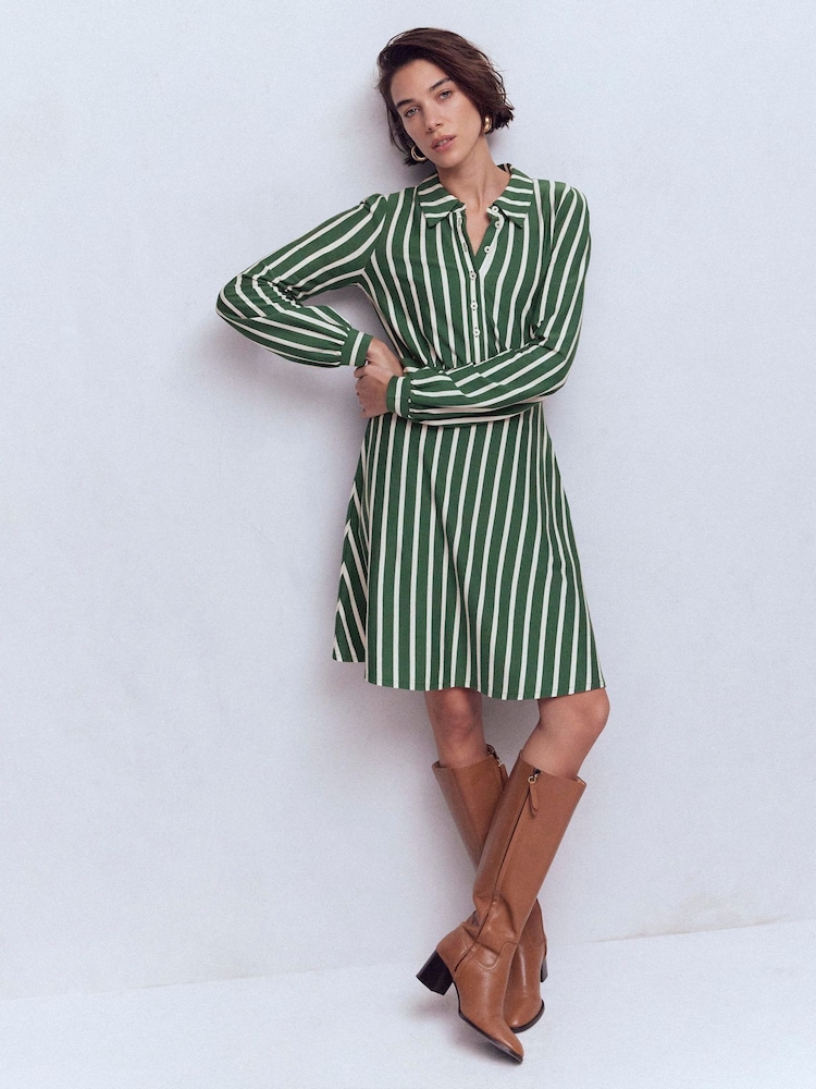 Φόρεμα Boden Orla με κοντά μανίκια και ζέρσεϊ - Εικόνα 1 του 6