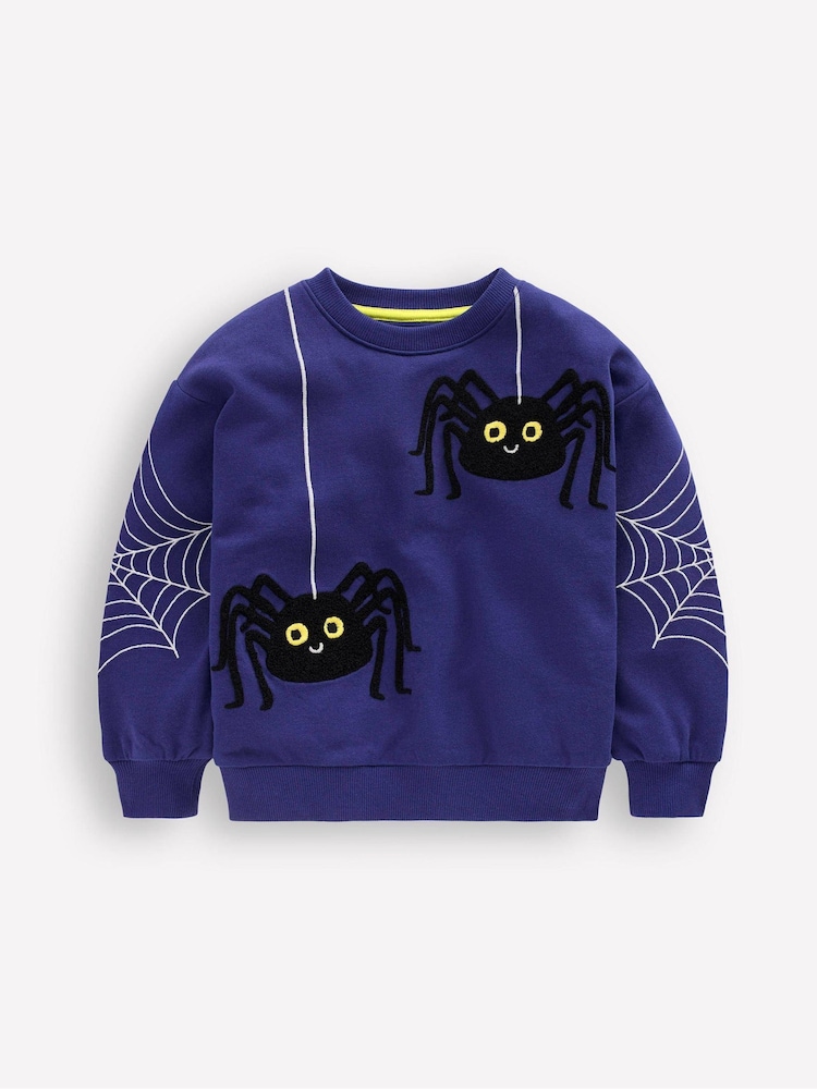Boden Blue Fun Sweatshirt - Image 1 of 3 Boden Blue Fun Sweatshirt - Image 1 of 3