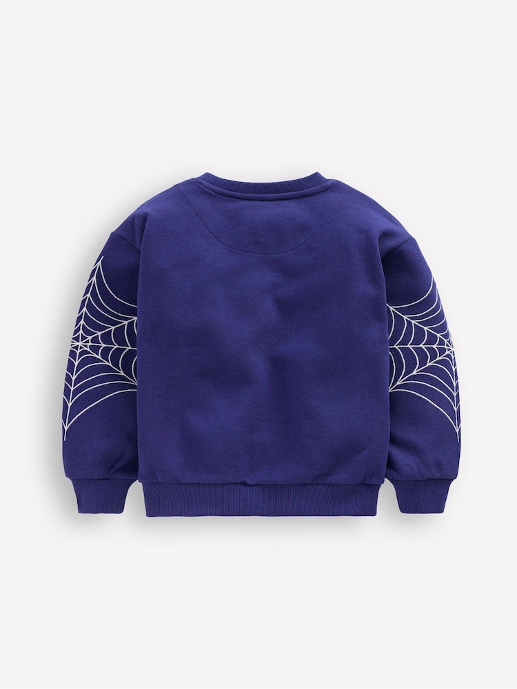 Boden Blue Fun Sweatshirt - Image 2 of 3 Boden Blue Fun Sweatshirt - Image 2 of 3