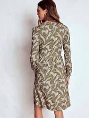 Boden Green Naomi Relaxed Jersey Dress - Image 2 of 5