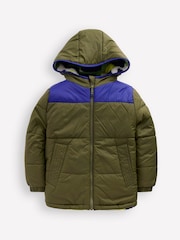 Boden Green Reversible Cosy Borg Jacket - Image 1 of 4
