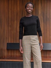 Pure Cashmere Crop Cardigan - Image 1 of 3