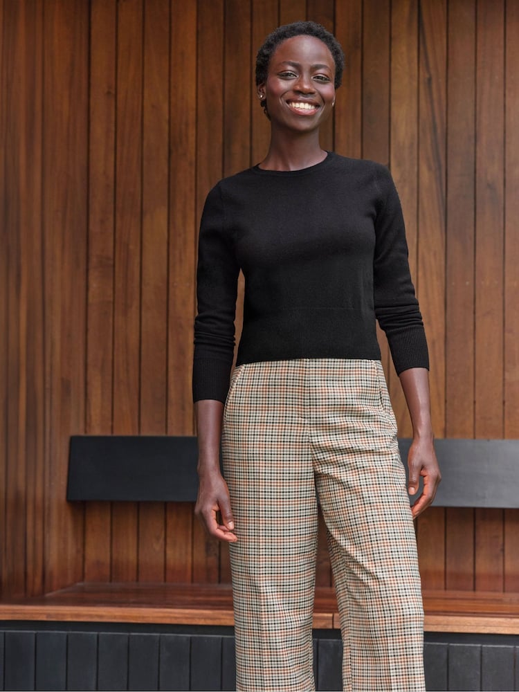 Pure Cashmere Crop Cardigan - Image 1 of 3