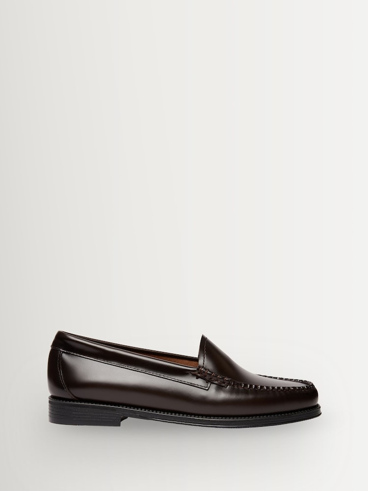 G.H.Bass Brown Easy Weejun Venetian Loafers - Image 1 of 6
