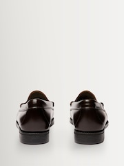 G.H.Bass Brown Easy Weejun Venetian Loafers - Image 3 of 6