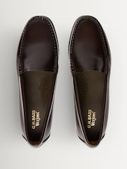 G.H.Bass Brown Easy Weejun Venetian Loafers - Image 5 of 6