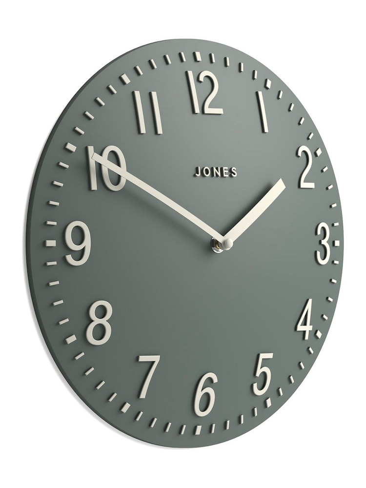 Jones Clocks Asparagus Green Chilli Convex Wall Clock 30cm - Image 4 of 4