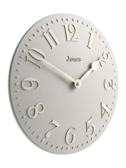 Jones Clocks Overcoat Grey Betty Convex Wall Clock 30cm - Image 4 of 4
