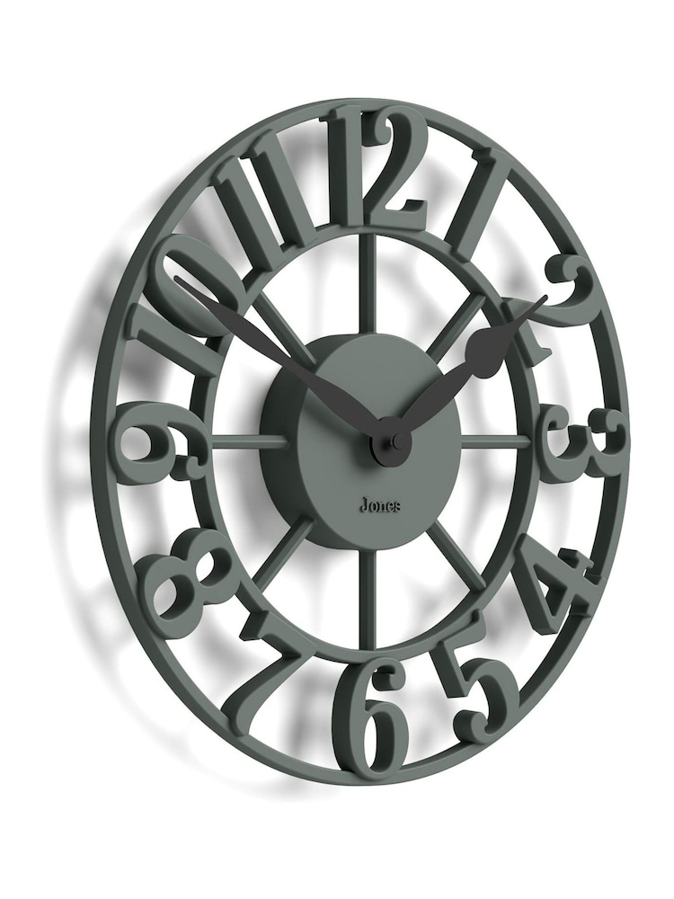 Jones Clocks Asparagus Green Lighthouse Wall Clock 30cm - Image 4 of 4 Jones Clocks Asparagus Green Lighthouse Wall Clock 30cm - Image 4 of 4