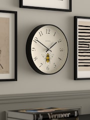 Jones Clocks Black Bee Wall Clock 30cm - Image 2 of 4
