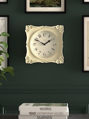 Jones Clocks Cream Rialto Wall Clock 25cm - Image 1 of 4