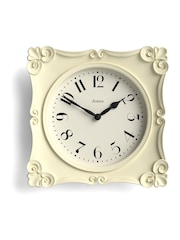 Jones Clocks Cream Rialto Wall Clock 25cm - Image 3 of 4