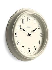 Jones Clocks Linen White Venetian Wall Clock 30cm - Image 4 of 4