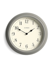 Jones Clocks Pepper Grey Venetian Wall Clock 30cm - Image 3 of 4
