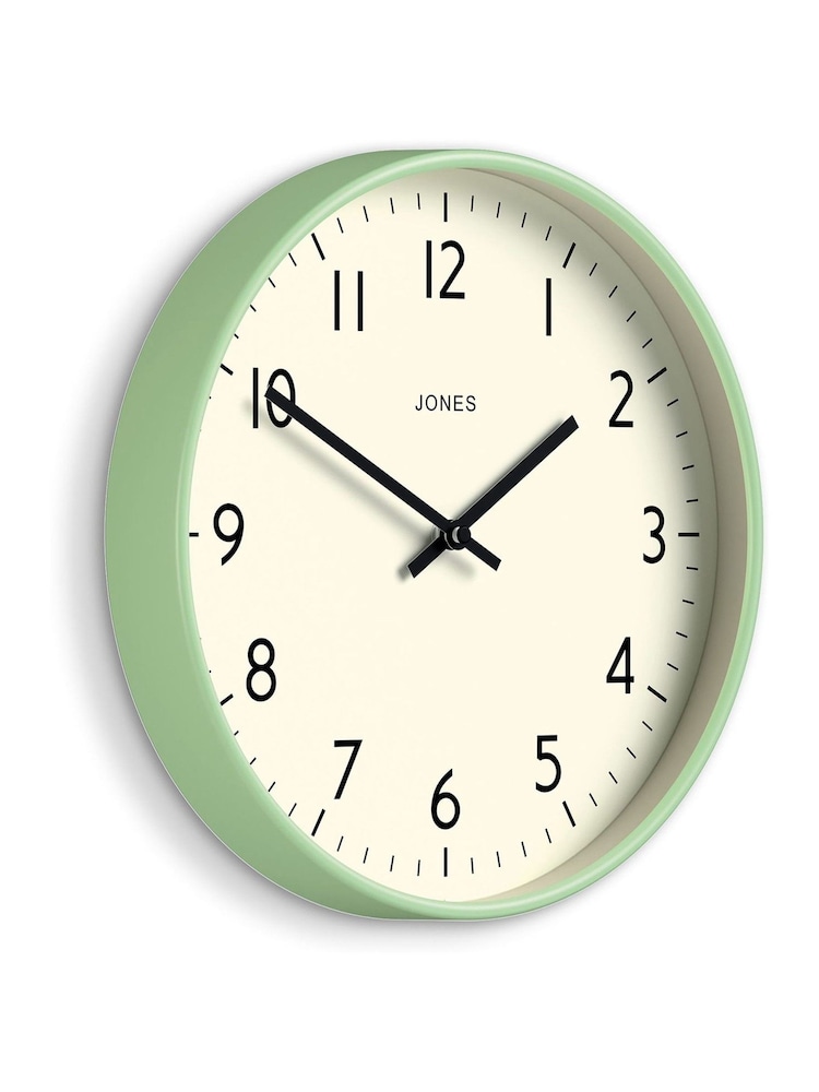Jones Clocks Neo Mint Studio Wall Clock 30cm - Image 4 of 4