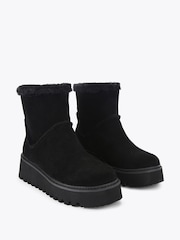 Carvela Black Cosy Boots - Image 4 of 5